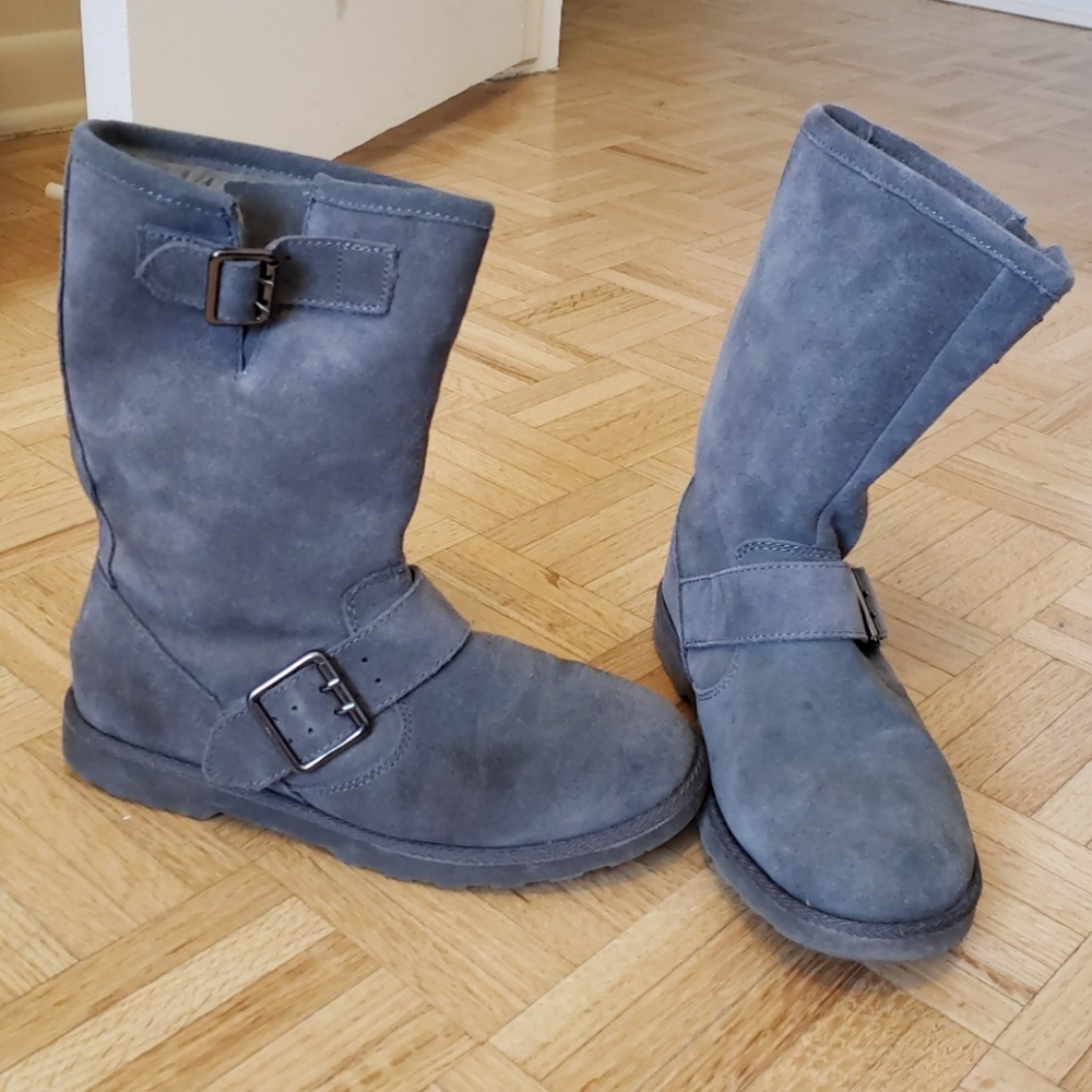 Furry boots